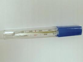 Medicininis be gyvsidabrio termometras