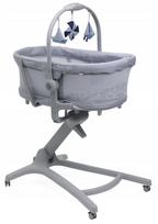 Kūdikių gultukas–lovytė CHICCO BABY HUG PRO 5in1, Earl Gray
