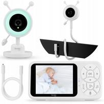 Vaizdo kūdikių stebėjimo monitorius Lionelo Babyline 3.4, LCD ekranas, 300 m, 4x priartinimas