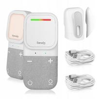 Kūdikio garso stebėjimo monitorius LIONELO Babyline 2.2, skaitmeninis, su LED