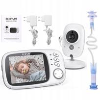 Vaizdo kūdikio stebėjimo kamera NANNY VB603 su 3,2" LCD ekranu ir besisukančiu laikikliu