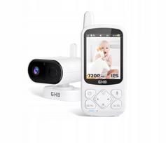 Vaizdo kūdikių stebėjimo kamera GHB ABM800, 2,8" LCD