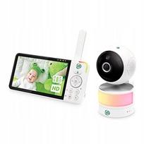Vaizdo kūdikio stebėjimo kamera VTech LF915HD, balta, 5" LCD ekranas, HD