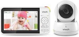 Vaizdo kūdikių stebėjimo sistema Vtech VM924, 5" ekranas, balta