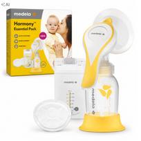 Rankinis pientraukis Medela Harmony su buteliuku ir priedais