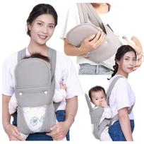 Kūdikių nešioklė, ergonomiška, 4 viename, iki 20 kg, reguliuojama, pralaidi orui