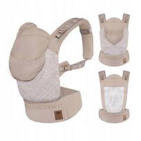 Ergonominė nešynė Kinderkraft HUGGY, WHISPER DUNE BIZUU