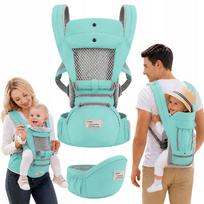 Vaikiška ergonomiška 8-in-1 nešynė, daugiafunkcė, iki 18 kg