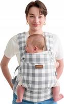 Kūdikių nešioklė Momcozy, ergonomiška, medvilninė, 3–20 kg, tinkleliu