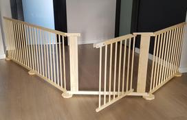 Apsauginė užtvara durims, laiptams, židiniui, iki 365 cm