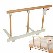 Apsauginis lovos barjeras, 68 cm, aliuminis, sulankstomas, iki 180 kg