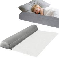 Lovos apsauginė tvorelė vaikams, 130 cm, lengvai sulankstoma, kelionėms