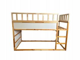 Medinė viršutinė apsauga IKEA KURA lovai LINO DUO SPLIT, 165x90 cm