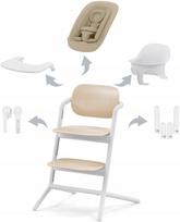 Maitinimo kėdutė Cybex Lemo 4in1, smėlio balta