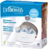 Buteliukų ir žindukų sterilizatorius mikrobangų krosnelei DR. BROWN'S