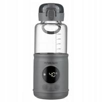 Kūdikių vandens ir pieno šildytuvas MyBabyBottle Pro, pilkas, nešiojamas
