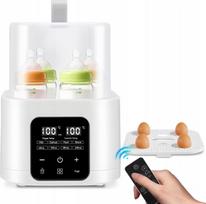 Buteliukų sterilizatorius ir šildytuvas, 200 W, 4 buteliukams, nešiojamas