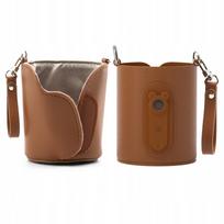 Nešiojamas buteliukų, pieno ir vandens šildytuvas Varm Brown, USB-C, 40–65 °C