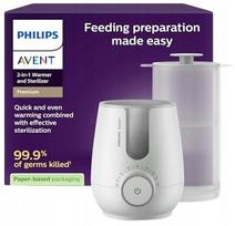 Buteliukų šildytuvas ir sterilizatorius Philips Avent 2in1 SCF359, 2 vnt.