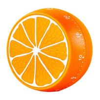 Magnetic Timer Lemon Watermelon Kitchen Cooking Timer Fruit Shaped Visual Mechanical Timer Manual Countdown Timer for Classroom Study Orange orange