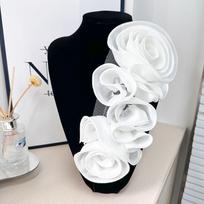 3D gėlių dekoravimas rankų darbo gėlių pleistras  pasidaryk pats  krūtinės gėlių siuvimo aplikacija vestuvinių suknelių priedams
