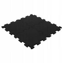 Grindų apsauginis kilimėlis sportui guminis dėlionės tipo 102 x 102 cm, 15 mm, Grindų apsauginis kilimėlis sportui guminis dėlionės tipo 102 x 102 cm, 15 mm