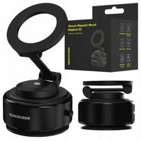 Telefono laikiklis Automobilinis laikiklis telefonui automatinis su siurbtuku stiklui magnetinis, Automobilinis laikiklis telefonui automatinis su siurbtuku stiklui magnetinis