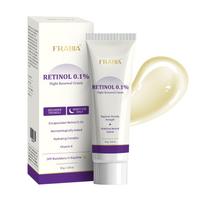 Retinol 0.1 Night Cream for Face with Vitamin E & Olive Oil | Anti Aging Moisturizer for Wrinkles, Fine Lines & Skin Repair | Hydrating, Fragrance-