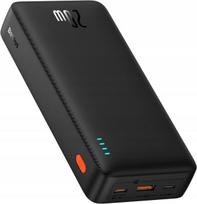 Atsarginis maitinimo šaltinis ("Power Bank") Išorinė baterija 20000 mAh juoda, Išorinė baterija 20000 mAh juoda