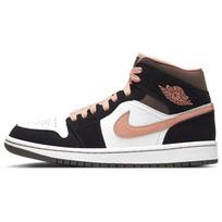 Air Jordan 1 Mid Se 'Peach Mocha' Women's DH0210-100 38.5 black