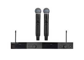 Shure SLXD24DE/B58-G59 - dviguba skaitmeninė belaidžio ryšio sistema su dviem siųstuvais/rankiniais mikrofonais (470 - 514 MHz)