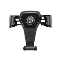 Gravity ABS Vehicle GPS Mobile Phone Holder Car Accessories For Alfa Romeo Giulietta GT 159 147 156 Mito Brera Giulia F1 Stelvio TM4