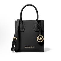 [Pre-Owned] MK Mercer Magnetic Closure Leather Accordion Bag - New #10J1IQY ONE SIZE black