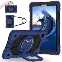 360° Rotating 3-layer Protection For Lenovo Tab One 8.7 K9 TB-305FU TB-X305XU 2025 Heavy Duty Armor Tablet Case Tab One K9 8.7 gray