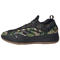 Adidas x BAPE Dame 9 Low top Basketball Shoes Unisex Black Green JH6358 43⅓