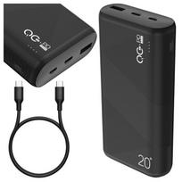 Atsarginis maitinimo šaltinis ("Power Bank") Išorinė baterija 20 W 20000 mAh su USB-C PD 3.0, Išorinė baterija 20 W 20000 mAh su USB-C PD 3.0