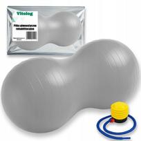Gimnastikos kamuolys „Žemės riešuto“ formos, 40 cm, Gimnastikos kamuolys „Žemės riešuto“ formos, 40 cm