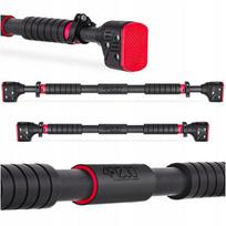 Prisitraukimų strypas reguliuojamas plieninis įtempiamas 72–110 cm, Prisitraukimų strypas reguliuojamas plieninis įtempiamas 72–110 cm