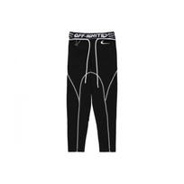 Nike x Off-White NRG RU Pro 7/8 Tights Black Women Bottoms CN5574-010 XS gray