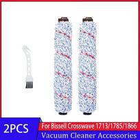 Replacements Compatible with Bissell CrossWave Multi-Surface Brush Roll 1868  Vacuum Filter 1866 Compare to Part 1608683,1608684 white