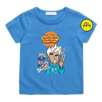 Summer Anime Children's Clothing Girls' Tops Short Sleeve T-Shirt Boys' T-Shirt Y2K Style 100