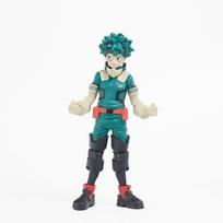 New My Hero Academia Anime Action Figures PVC Model Set Series Toys Asui Tsuyu Izuku Deku Bakugou Katsuki Presents blue