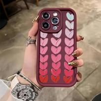 Motorola Edge 50 Fusion Colorful Love Heart Silicone Case For Moto 40 NEO Pro G84 G35 G85 5G G22 G32 G52 G30 G60 Shockproof Capa Motorola G84 5G gray