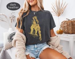 Solo Leveling Shirt Shadow Monarch Anime Tee Japanese Anime T-Shirt Otaku Merch XXL beige