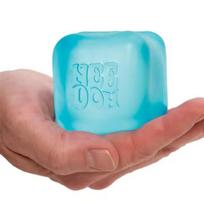 Schylling Needoh Nice Cube Tactile Fidgeting Cube Stress Ease Squishy Cube Counter-Anxiety Squeeze Object For Focus  Population blue