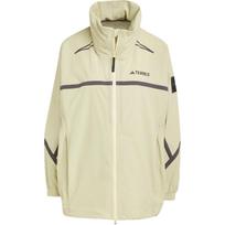 Adidas X National Geographic Graphic panel Rain Jacket JD5832 L beige
