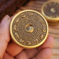 Zen Metal Buddha Fidget Spinner Adult Anxiety Stress Easing Exquisite Fingertip Gyro Desk Toy Portable Relaxation Gift For Men
