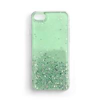Wozinsky Star Glitter dėklas Samsung Galaxy A72 4G – žalias