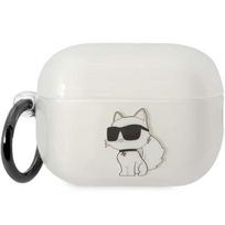 Karl Lagerfeld dėklas AirPods Pro 2 – skaidrus Choupette