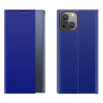 Sleep Case dėklas iPhone 13 mini su langeliu – mėlynas